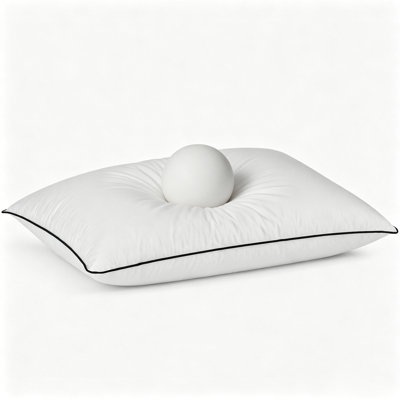 Premium Feather and Down Pillow, High Fill Power Hotel Collection for All Positions, 100%Cotton Shell with Hypoallergenic.  -Queen size