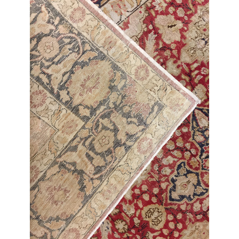 Tapis turc rétro légèrement délavé Sivas