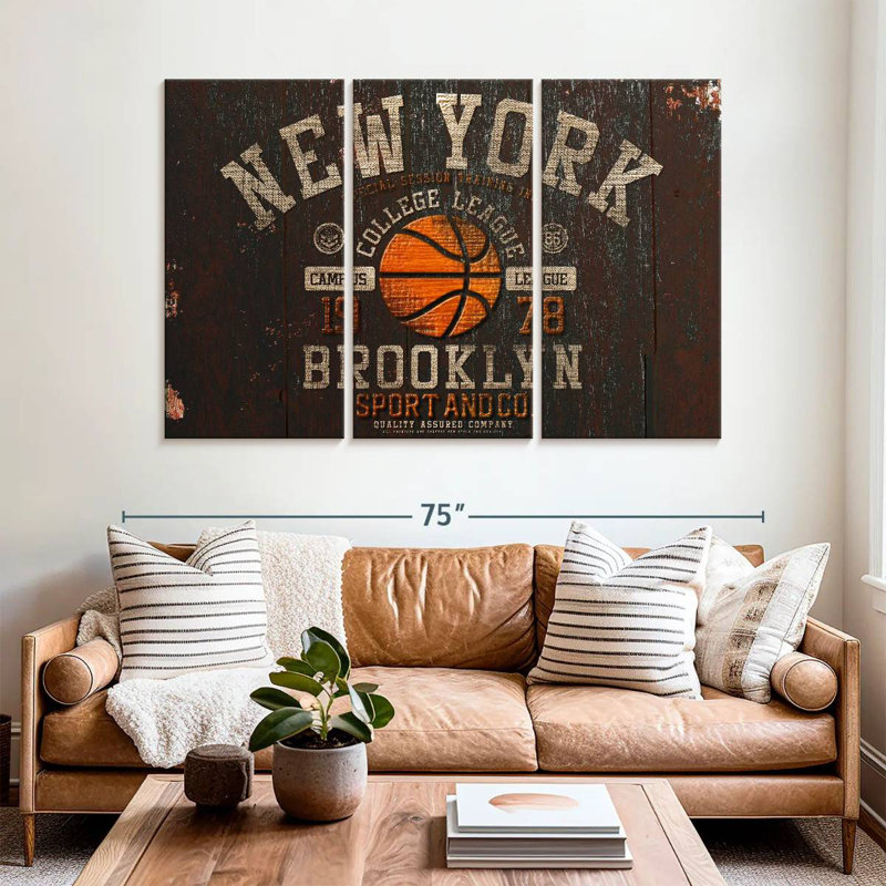 Ballon de basketball Sirci College, H 42 po x l 65 po