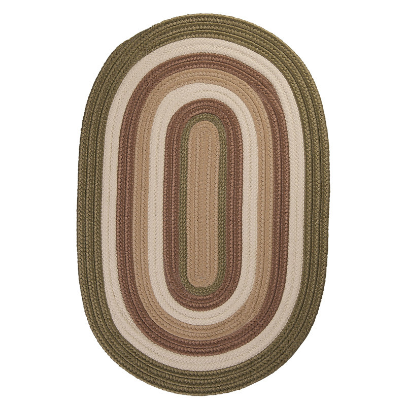 Tapis tressé Talkington, Ovale 11 pi x 14 pi