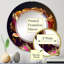 Miroir mural Priyana Rainbow Peony-1370009832