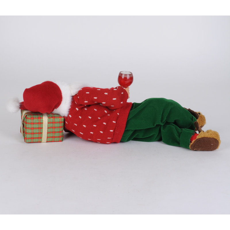 Vin couché et père Noël
