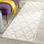 Tapis géométrique beige / gris clair Ammundsen