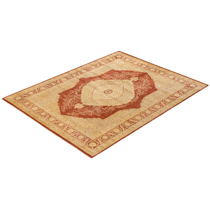 Classic One-of-a-Kind 8' 4" X 10' 10" Hand Knotted Area Rug