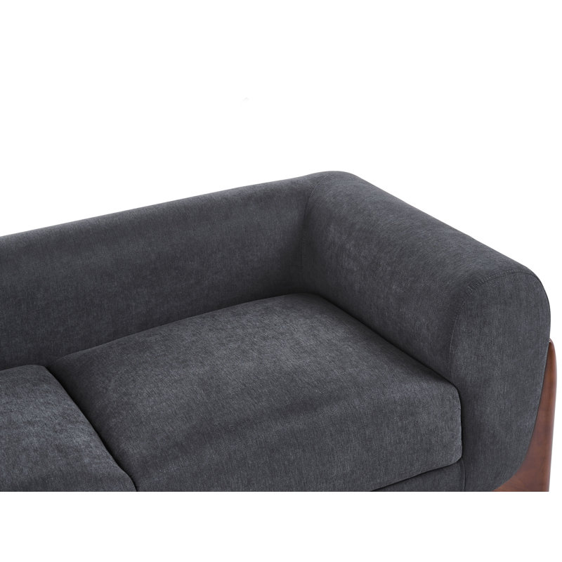 Tavin Sofa, Black, 2