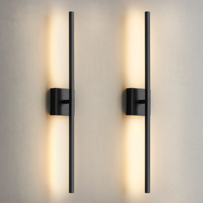 2-Light 30'' LED Wallchiere Dimmable Wall Light