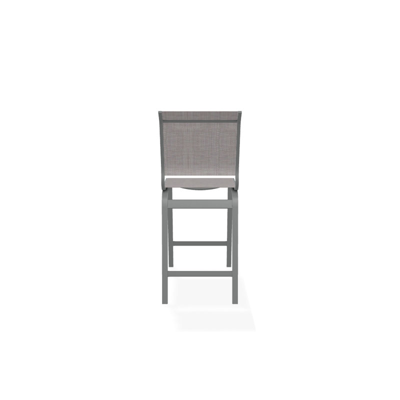 Tabouret de bar 26 po Holna, Graphite texturé, Oursin