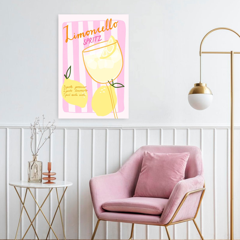 Art contemporain contemporain d'été, H 24 po x l 16 po