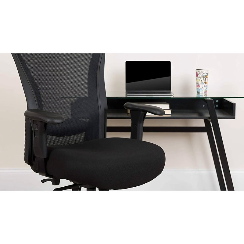 ErgoFlex 360 High-Back Black Mesh Adjustable Office Chair