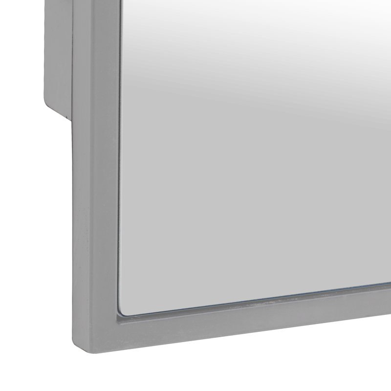 Simone Medicine Cabinet, Recess and Surface Mount, Silver