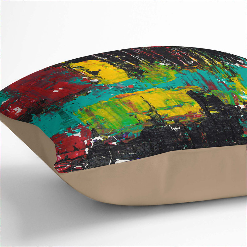 Square Throw Cushion, 40 x 40 cm, Stone