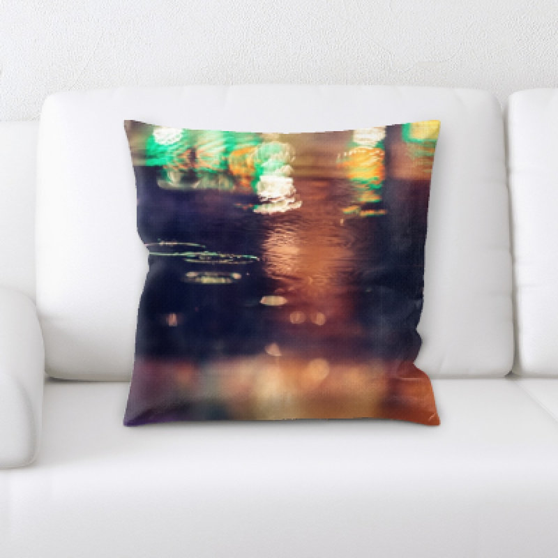 Microsuede Throw Pillow