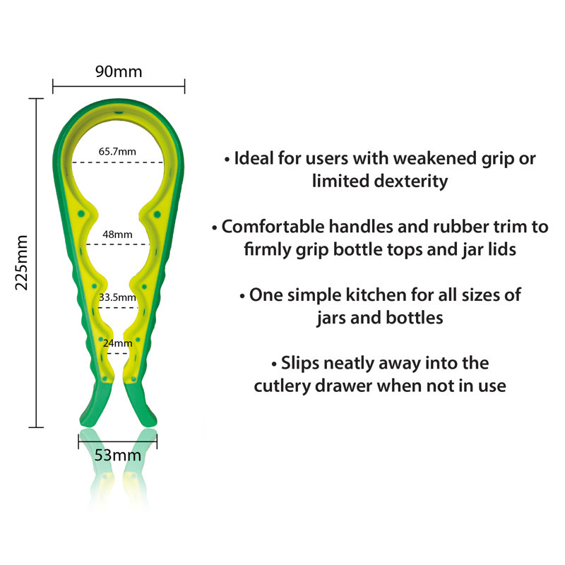 Belfry Kitchen Kira Plastic Jar Opener