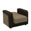 Fauteuil convertible en cuir avec rangement Ferrara-86833902