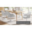Fauteuil pivotant en cuir Lippa-105239694-105239693