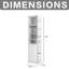 Armoire de rangement haute 64 po-1920334415