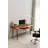  Live Edge Desk with Hairpin Legs and South American Walnut, Live Edge Desk with Keyboard Tray-90383504