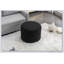 Repose-pieds rond avec rangement en tissu Boucle-2147201025