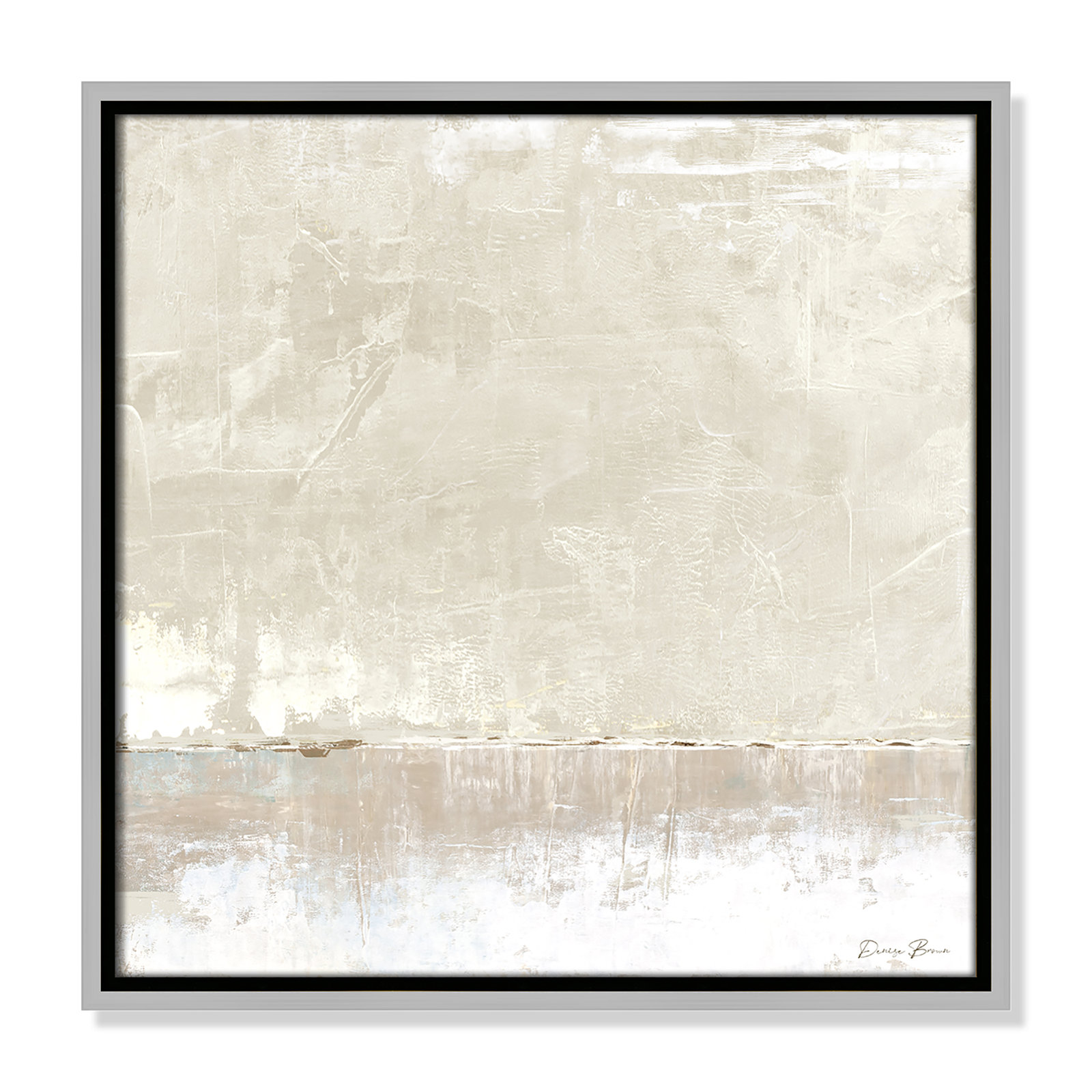 Delevan "Better Days" Print, 17.5" H x 17.5" W, Silver