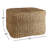 Charton Seagrass Woven Ottoman