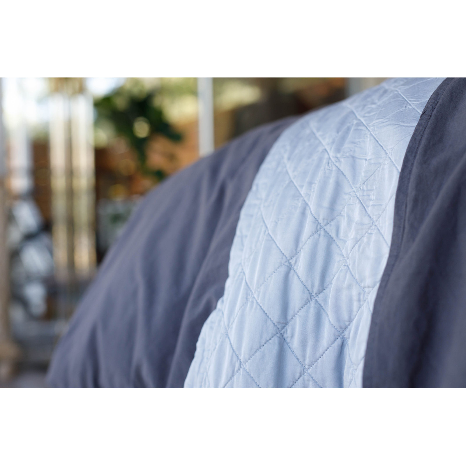 Monaco Rayon Coverlet, Queen Coverlet/Bedspread, Navy