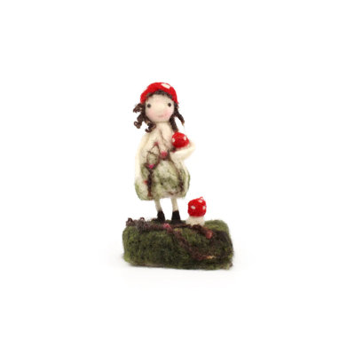 Felting Kit - Toadstool Fairy Small Kit