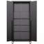 Metal Storage Cabinet With Wheels And Adjustable Shelves