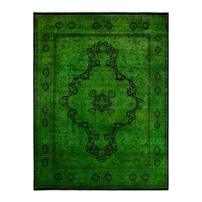Yanelle One-of-a-Kind 8' 1" X 10' 7" Hand Knotted Area Rug