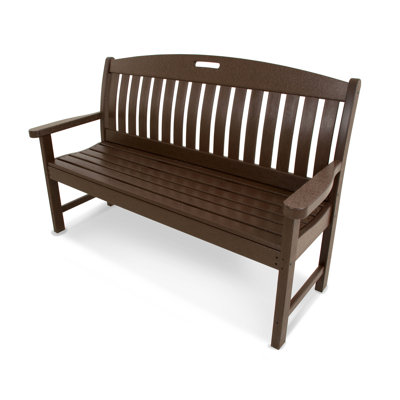 POLYWOOD® Nautical Garden Bench