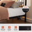 Lit plateforme flottant avec DEL et station de charge-415207674