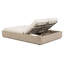 Double chaise longue Varadero Beach - gris