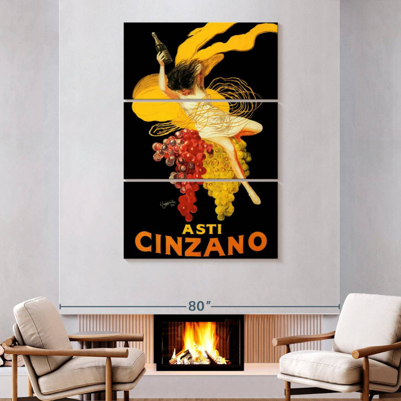 Yarlin Asti Cinzano, 74" H x 48" W