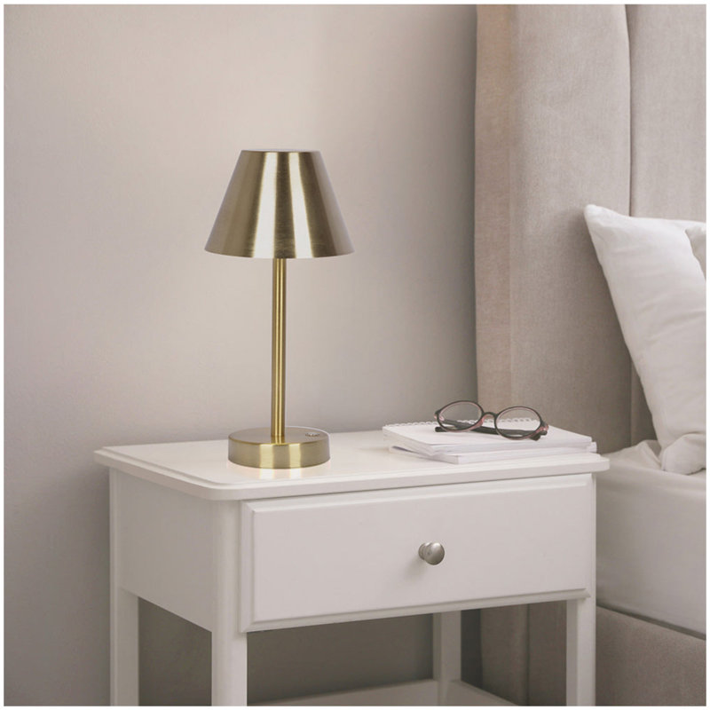Lampe de table à DEL rechargeable Elegance