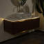 Absher 48" Floating Bathroom Vanity with Rectangle Marble Vessel Sink,Sensor LED,And Drawer, Espresso Or Walnut Finish-250042508