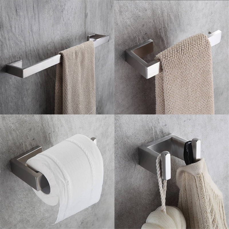 8 - Piece Bathroom Hardware Set