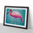 Ingenious Flamingo - Single Picture Frame Print-416793253-416793250