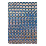 Masquerade Hand Tufted Geometric Area Rug in Blue/Beige