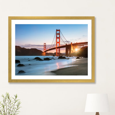 " Dawn At The Golden Gate " by Matteo Colombo