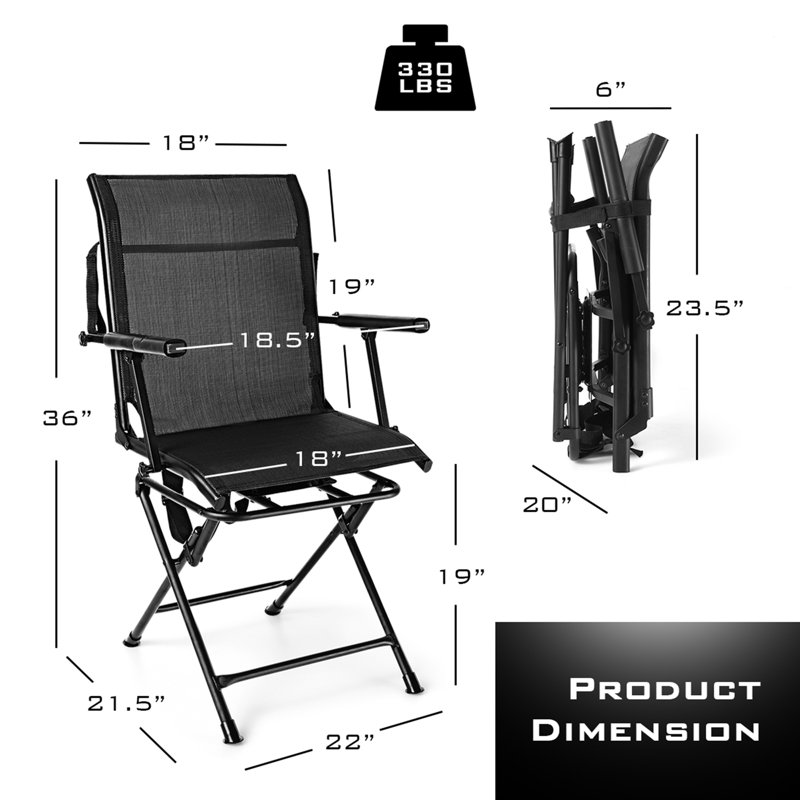 Scalise Folding Camping Chair