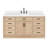 Thornaby 66'' Solid Wood Single Bathroom Vanity with 1.5'' White Quartz Top-107225437-119089069