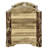 Tustin Solid Wood Free Standing Magazine Rack