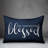 Textual Outdoor Reversible Throw Pillow-307172938