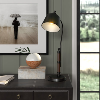 Wheatley 27" Russet Bronze Desk Lamp