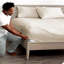 Ensemble de drap-housse en microfibre avec taie d'oreiller   -281352386-281352395