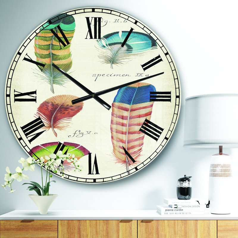 Cabin & Lodge Metal Wall Clock, Small