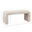 Banc de chambre Contemporary Boucle Waterfall