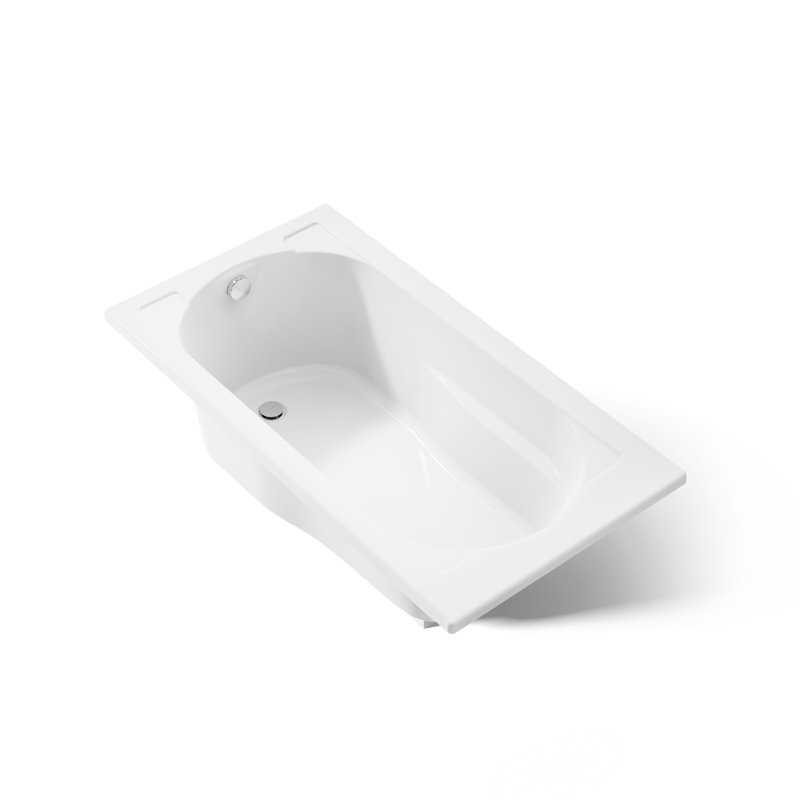 Devonshire 60" x 32" Soaking Bathtub, White