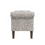 Storage - Easy Assembly, Floral Fabric, Spacious Classic Storage, Rolled Arm Detail