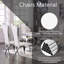 Chaise d'appoint Hurl en blanc