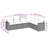 Vidaxl Garden Sofa Set Grey, Dark Grey